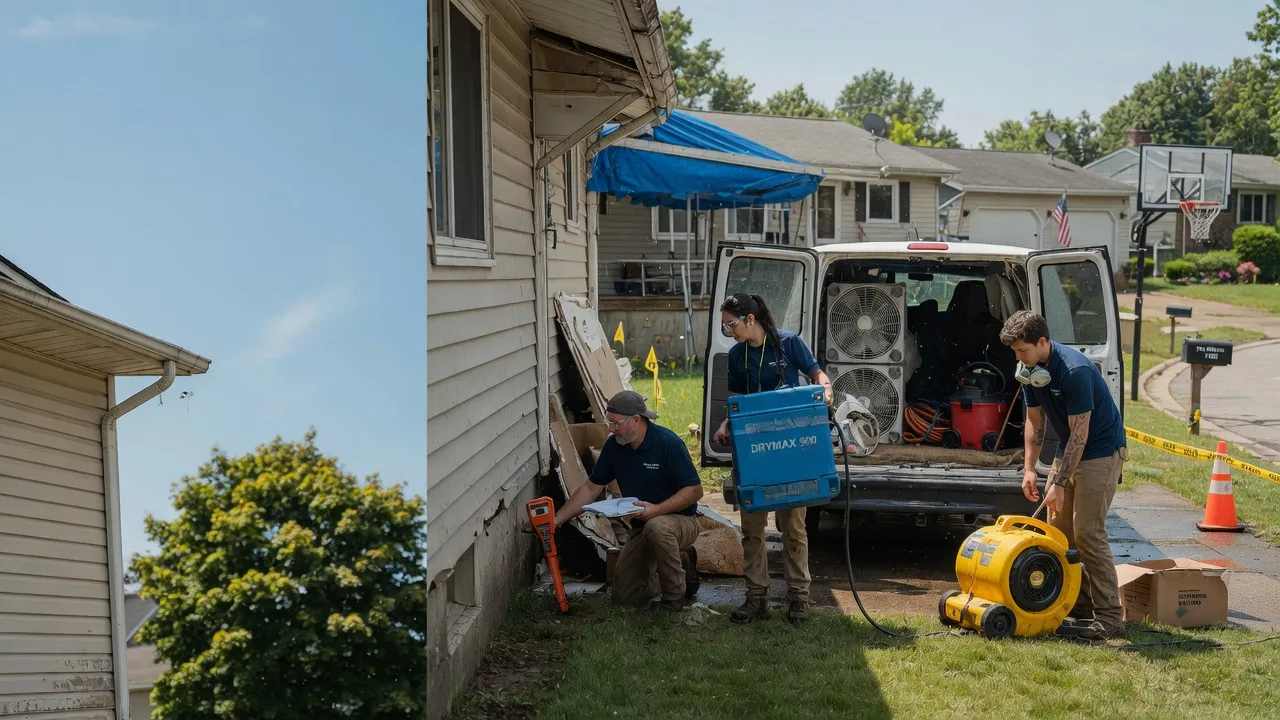 Ceiling Leak Cleanup in Montpelier, IA near me