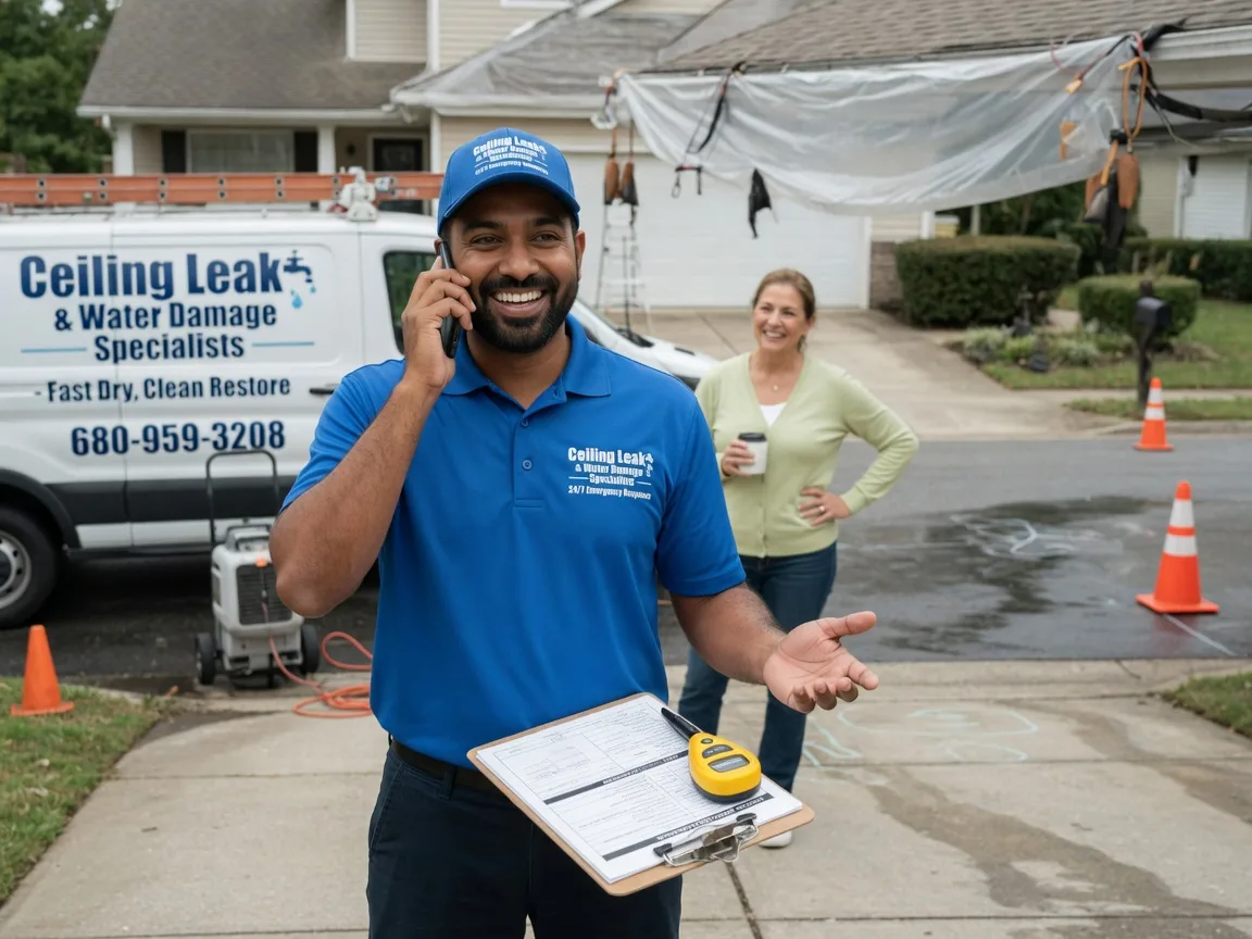 Ceiling Leak Cleanup Montpelier, IA FAQs